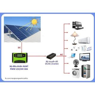 Ảnh 5 – 30A/40A/60A 12V24V Thiết bị sạc pin từ năng lượng mặt trời đầu USB màn hình LCD