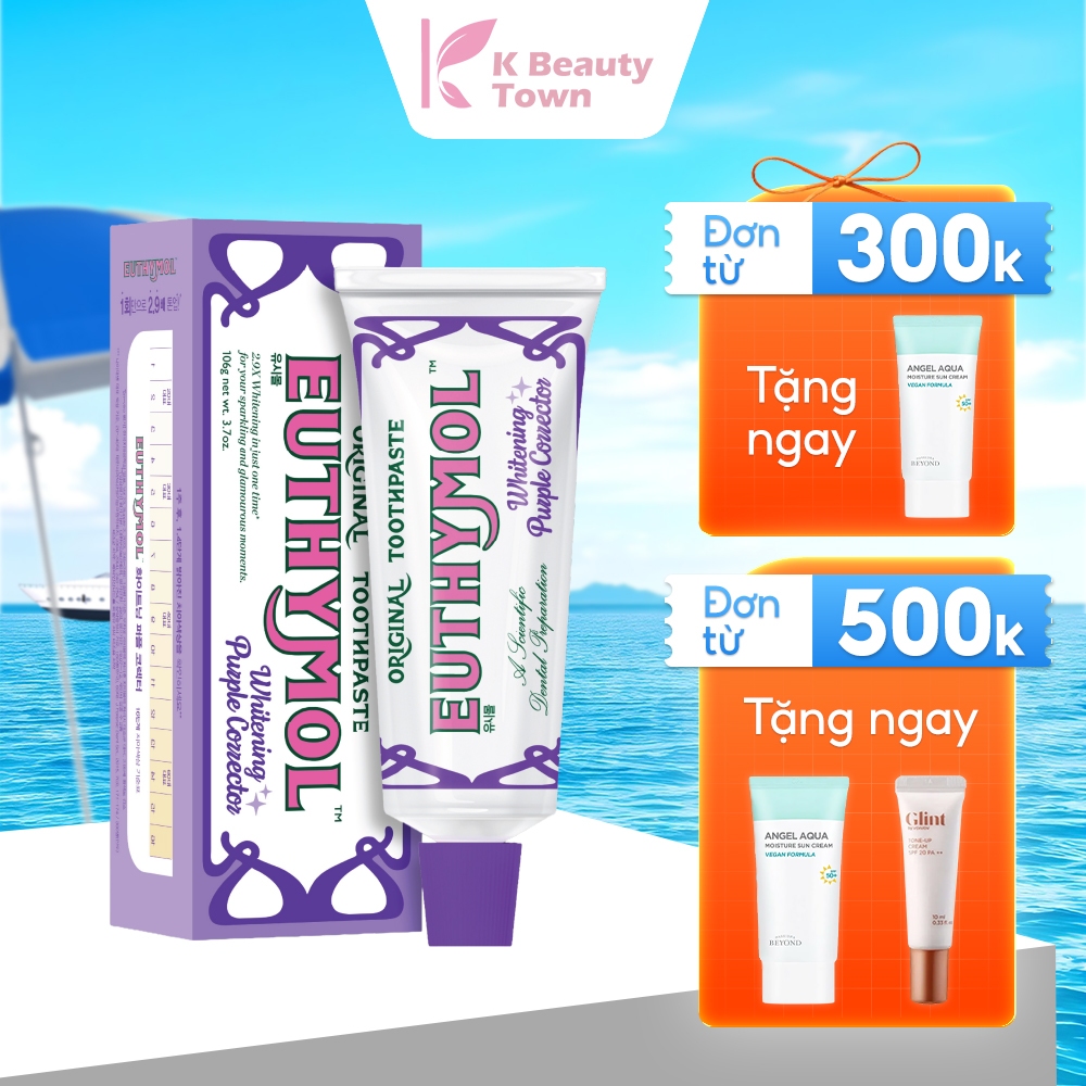 Kem đánh răng chăm sóc nướu hương bạc hà cực the mát, trắng răng EUTHYMOL