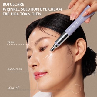 Kem Mắt Kèm Đầu Rung Massage Arocell Hỗ Trợ Mờ Nhăn Nâng Cơ Wrinkle Solution Eye Cream 15 ml