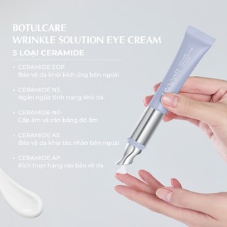 Kem Mắt Kèm Đầu Rung Massage Arocell Hỗ Trợ Mờ Nhăn Nâng Cơ Wrinkle Solution Eye Cream 15 ml