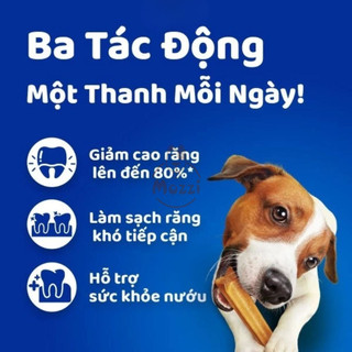 Snack cho chó Xương gặm sạch răng Dentastix Pedigree