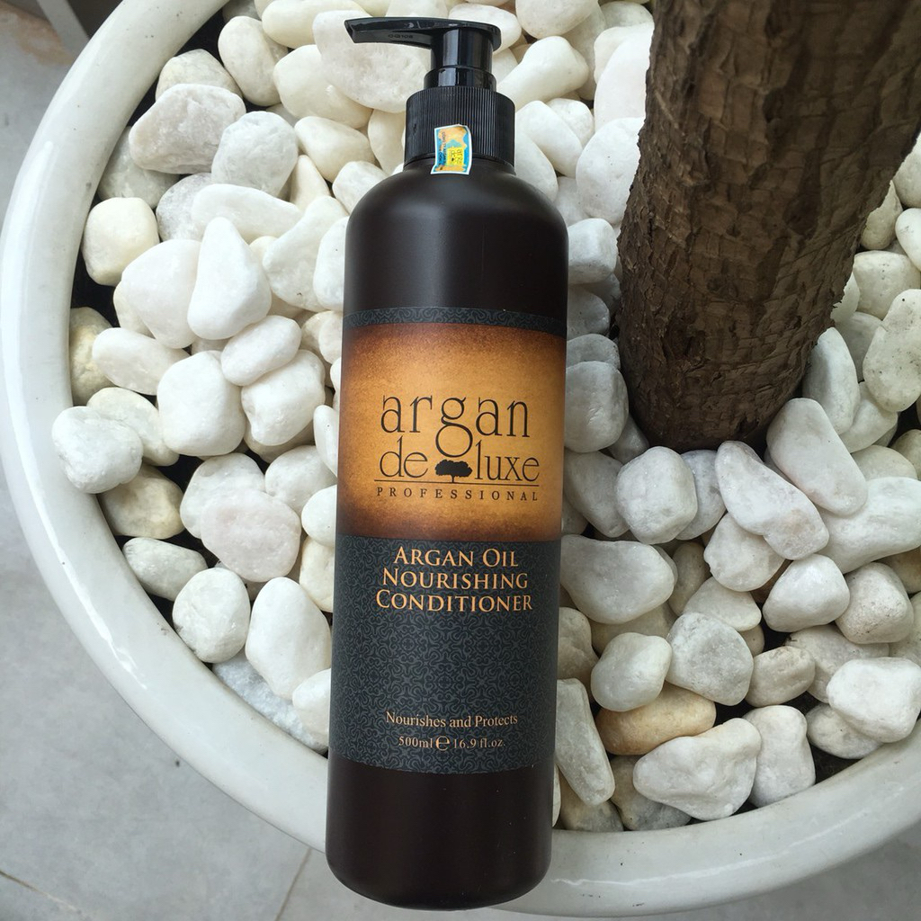 DẦU XẢ ARGAN DELUXE PHỤC HỒI, DƯỠNG ẨM SIÊU MƯỢT TÓC CANADA 500