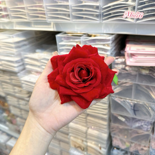 Kẹp tóc Cài Hoa Lên Tóc - Hoa Hồng sz to