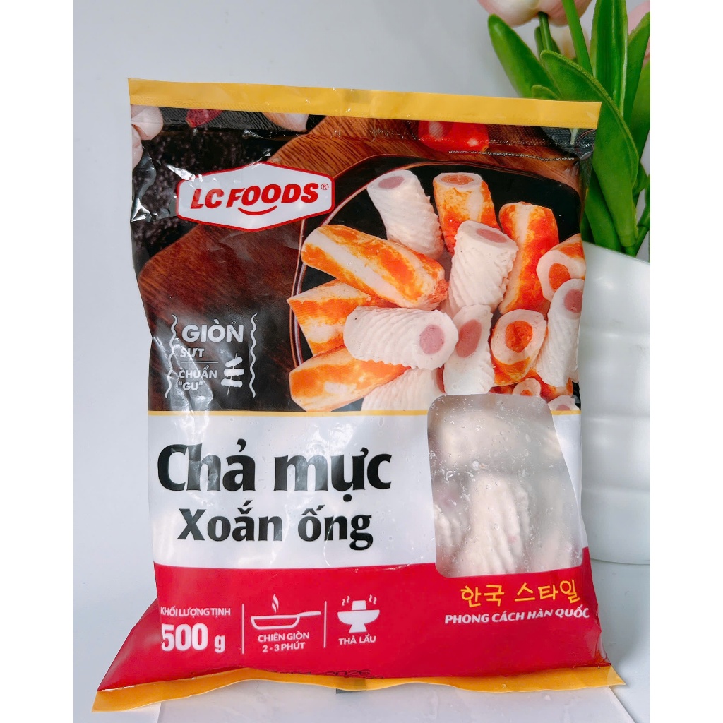 500g Chả Mực xoắn Lacusina