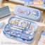 Hộp bút thiết kế 2 tầng hoạ tiết cute tiện lợi