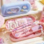 Hộp bút thiết kế 2 tầng hoạ tiết cute tiện lợi