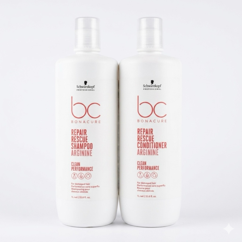 BỘ DẦU GỘI XẢ SCHWARZKOPF BC PHỤC HỒI TÓC HƯ TỔN REPAIR RESCUE ĐỨC NEW