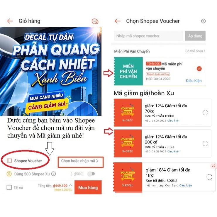 Decal Tự Dán Phản Quang Cách Nhiệt Xanh Biển Khổ 1m - Chống Nắng, Chống UV 92%, Cản Nhiệt 84%, Dán Kính Nhà Ở Văn Phòng