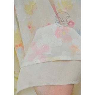 Váy Maxi Suông Voan Tơ 2 Dây Đính Hoa Chuẩn She’s