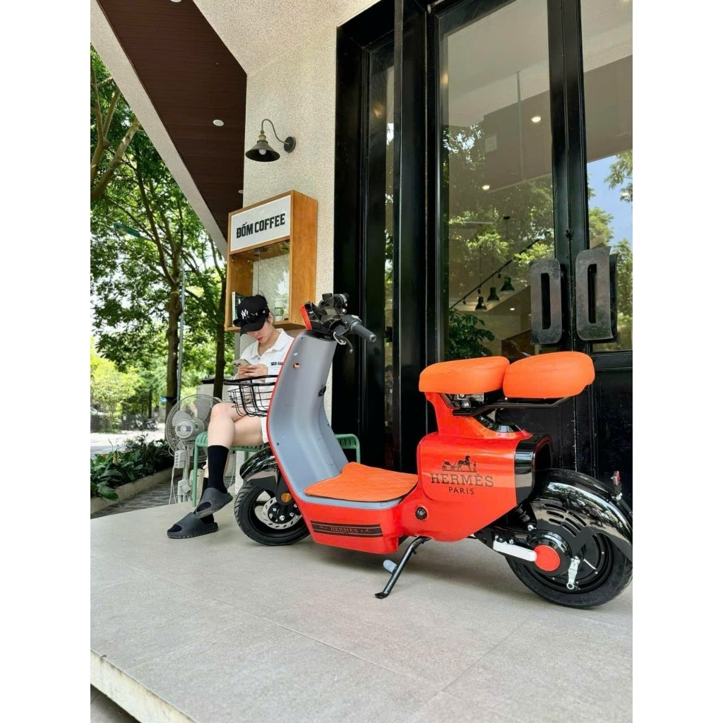 Bộ Tem Dán Xe Điện HM dán xe K1,VC,V1 Tem 3 lớp, không ảnh hưởng đến màu sơn của xe.