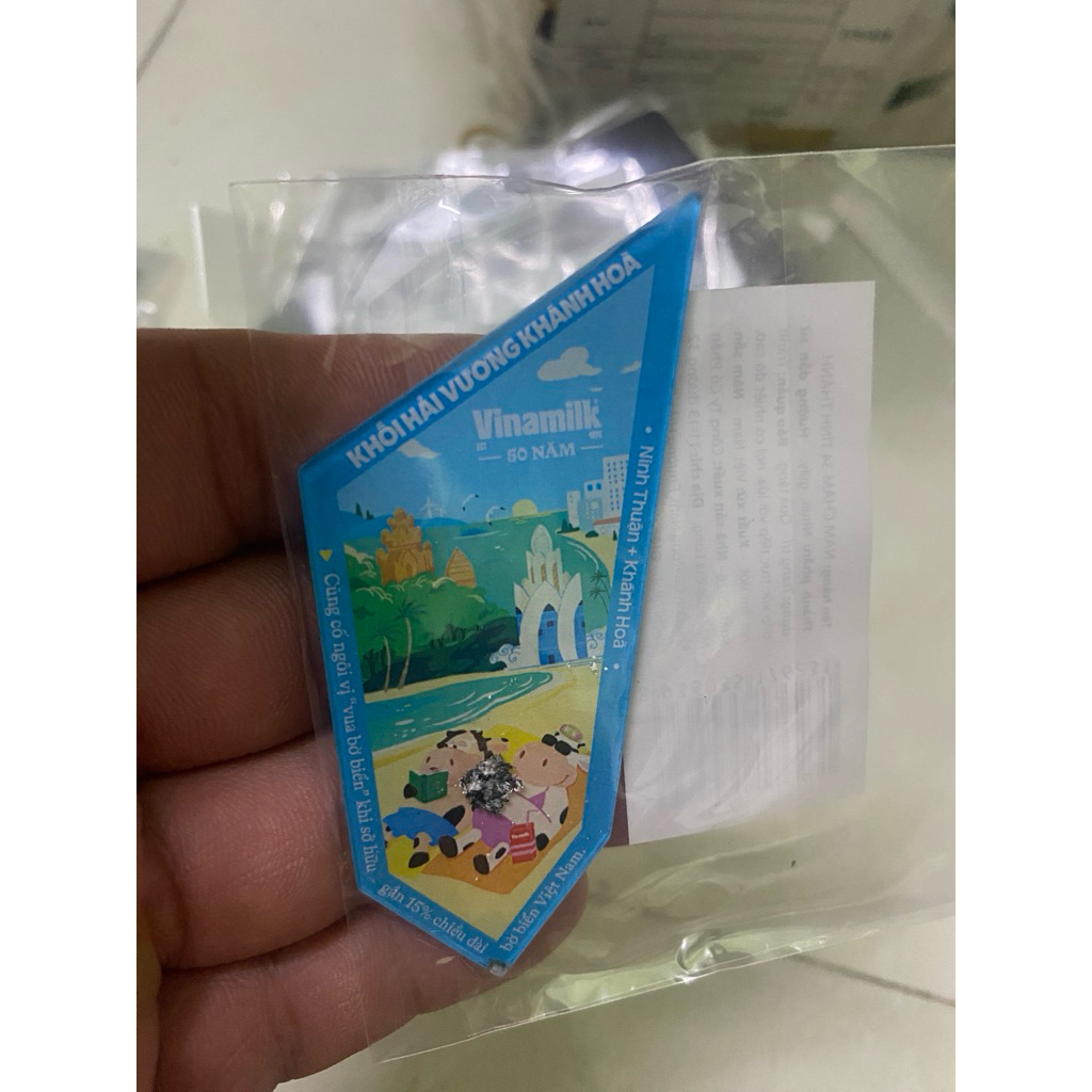 Nam châm Vinamilk 34 tỉnh thành ( Hít Tủ Lạnh ) - ( Shop có Full bộ 36 mảnh/1đơn)