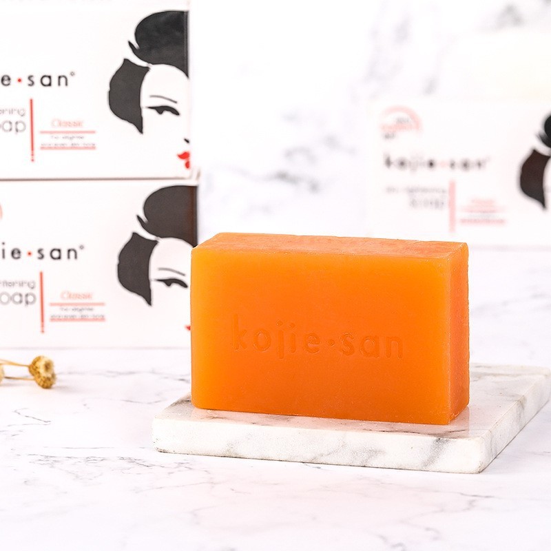 Xà Phòng Kojic Acid 3 Bánh 100g - Thành Phần Dịu Nhẹ, Làm Sạch Da, Hỗ Trợ Da Sáng Khỏe Tự Nhiên