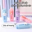 Tẩy bút chì đẩy kéo đa màu kèm charm, tẩy sạch vết chì, đồ dùng học sinh hot giá rẻ