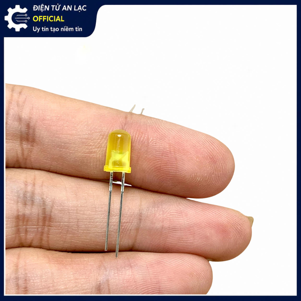 Combo 10 chIếc Led 5MM nhiều màu trắng xanh lá xanh dương vàng đỏ)