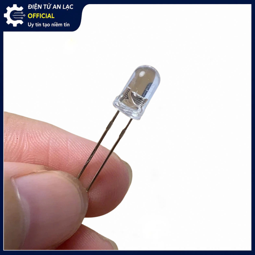 Combo 10 chIếc Led 5MM nhiều màu trắng xanh lá xanh dương vàng đỏ)