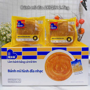 {Hott} Combo 10c BÁNH MÌ ĐĨA CUỘN NGÀN LỚP AXIQIN- HSD 180 ngày kể từ NSX- bánh ăn sáng, bánh ăn vặt