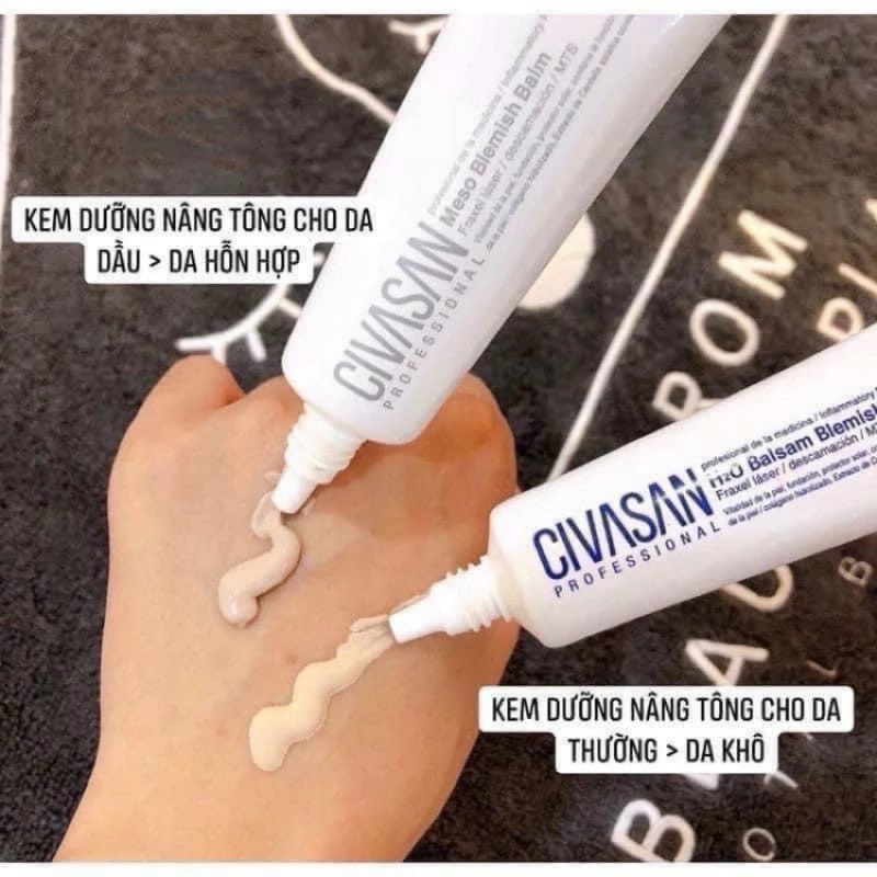[CHÍNH HÃNG] Kem Nền Dưỡng Da Civasan H2O Balsam Blemish Balm Che Phủ Khuyết Điểm