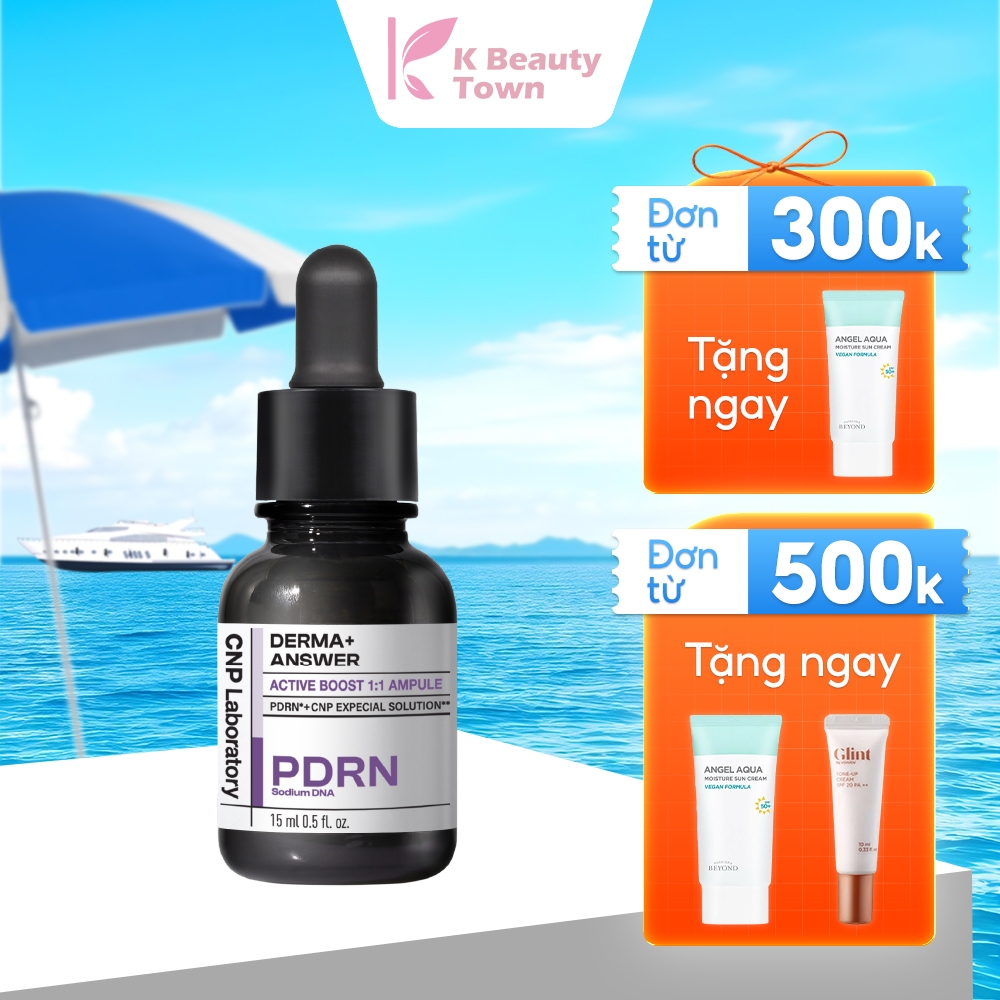 Tinh chất PDRN căng bóng sáng da hỗ trợ tái sinh CNP Derma Answer Active Boost Ampule