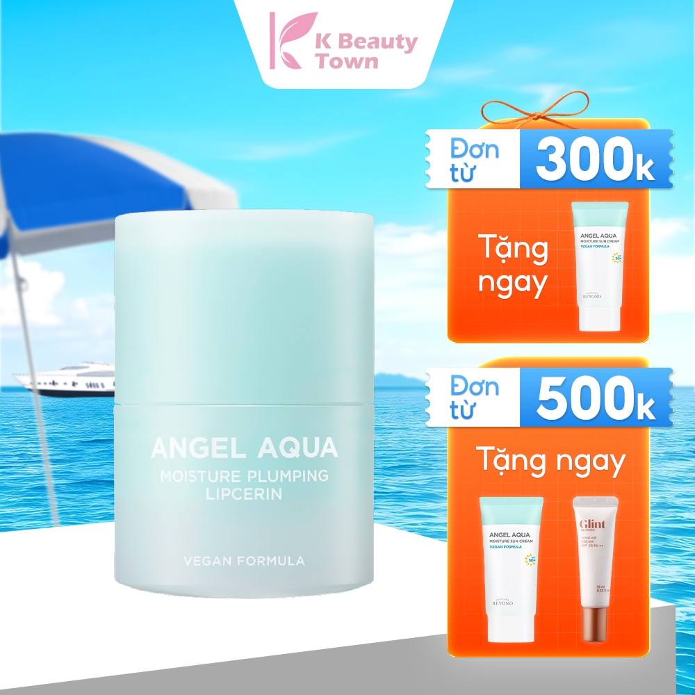 Son dưỡng môi thuần chay Beyond Angel Aqua Moisture Plumping Lipcerin 15ml