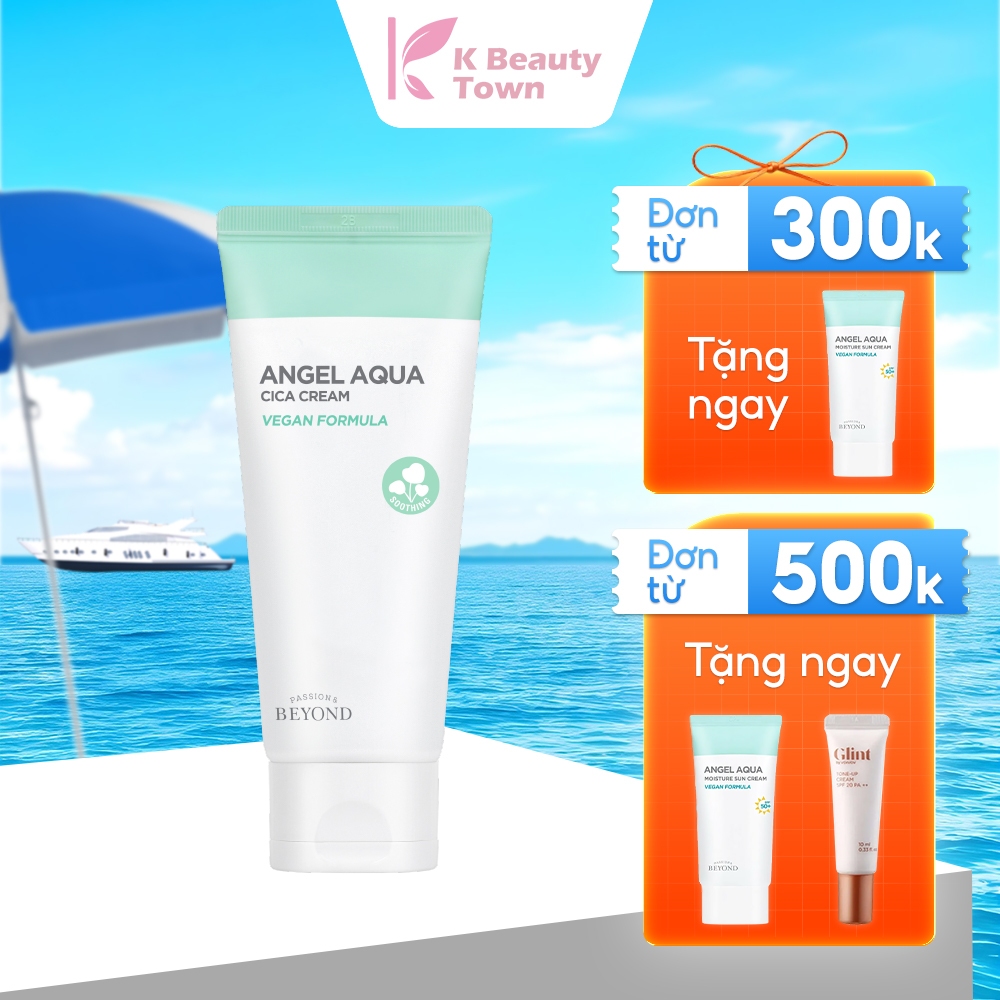 [Date 07/09/2026] Kem dưỡng Phục hồi & Tiêu Nhiệt Beyond Angel Aqua Cica Cream
