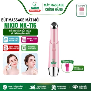 Máy Massage Mắt, Mát Xa Môi Nikio NK-115 - Giảm Nếp Nhăn Và Thâm Quầng Mắt, Mỏi Mắt Hiệu Quả