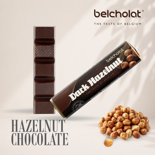 Socola Thanh Hạt Phỉ Hazelnut Praline 55% Cacao Belcholat Dark Chocolate Ăn Vặt Healthy thơm ngậy
