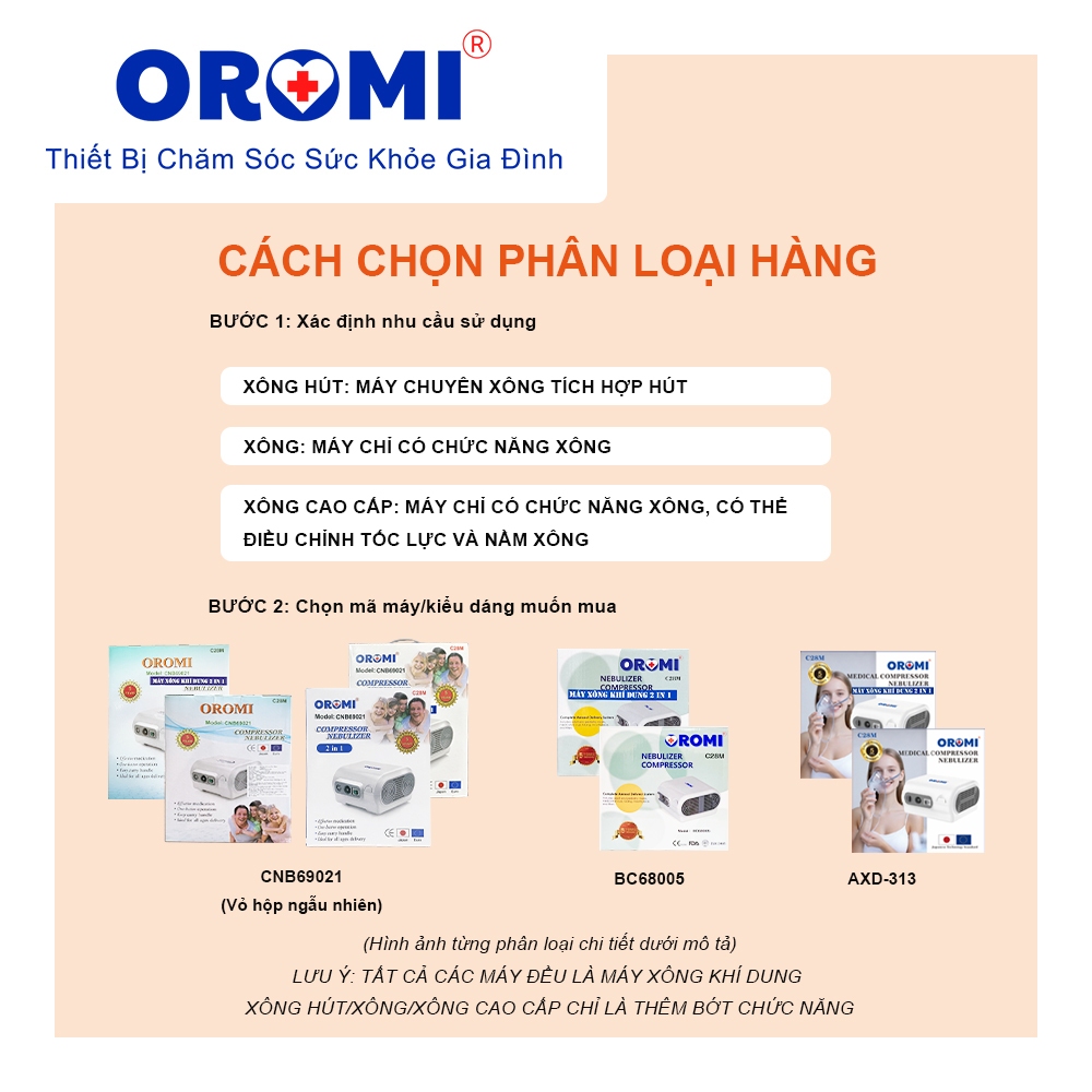 Máy xông khí dung OROMI C28M - DÒNG MÁY CHUYÊN XÔNG: XÔNG, XÔNG CAO CẤP, XÔNG HÚT