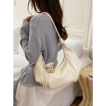 Women's Cute Crossbody Bag – Beige