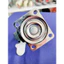 Bánh xe đẩy cao su tổng hợp xám tải nhẹ càng xoay khóa - 50-65-75mm - sẵn kho số lượng lớn