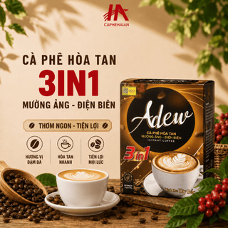 Cà Phê Hòa Tan 3in1 Adew, Cà Phê Arabica Nguyên Chất Thơm Ngon Cà phê Hải An