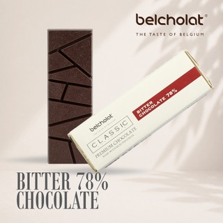 Socola Thanh Đen BA 78% Cacao Belcholat Bitter Chocolate Đắng Đậm Ít Ngọt Ăn Vặt Healthy