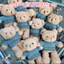 Teddy Áo Len Xanh Thêu Tên Theo Yêu Cầu Size 30cm & 40cm – Gấu Bông Cao Cấp Làm Quà Tặng Ý Nghĩa