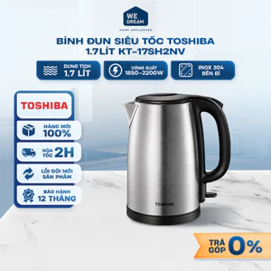 Bình Đun Siêu Tốc Toshiba KT-17SH2NV 1.7L - Hàng Chính Hãng