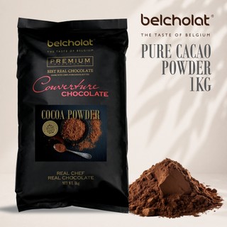 Bột Cacao Nguyên Chất Belcholat 100% Không Đường Làm Bánh Pha Chế Chocolate Cacao Nóng