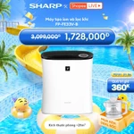 Máy lọc không khí và tạo ion Sharp FP-FE33V-B cho phòng 21m2 - Hàng chính hãng - Nhập Khẩu Thái Lan — ảnh 1