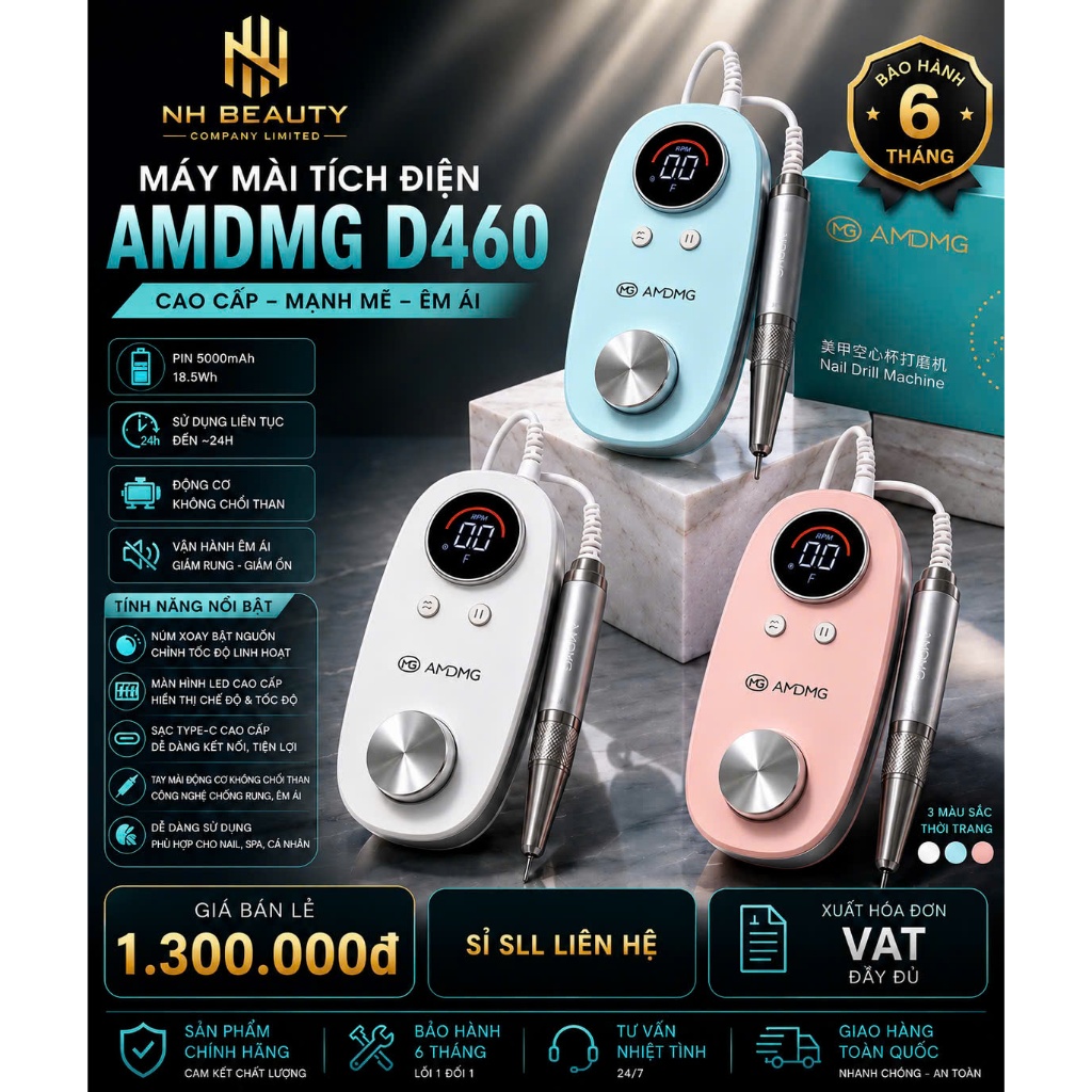 Máy mài móng AMDMG D340, máy mài tích điện amdmg D460  ,máy mài amdmg chính hãng,máy mài d450 máy mài nail cao cấp