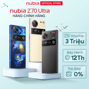 Điện Nubia Z70 Ultra I Chip Snapdragon 8 Elite I Màn AMOLED 144Hz I Camera cảm biến Sony I IP69 I Pin 6150mAh sạc 80W