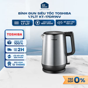 Bình Đun Siêu Tốc Toshiba KT-17DR1NV 1.7L - Hàng Chính Hãng