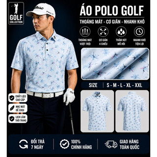 Áo Golf Nam Cao Cấp | Thoáng Khí – Chuẩn Form Golfer – Thời Trang Sân Golf