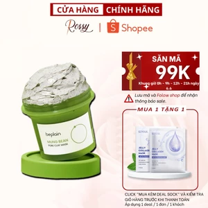 Mặt Nạ Đất Sét Beplain Đậu Xanh kiềm dầu thu hẹp lỗ chân lông Mask 120ml