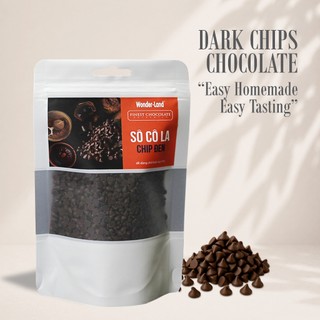 Decoration Chip Dark Chocolate / Bag 150