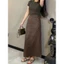 𝗖𝗮𝗶𝗹𝘆 𝗟𝗶𝗻𝗲𝗻 - Chân Váy linen xẻ sau