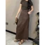 𝗖𝗮𝗶𝗹𝘆 𝗟𝗶𝗻𝗲𝗻 - Chân Váy linen xẻ sau
