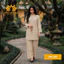 Bộ BÀ BA tà dài dáng rộng, vải Kate mịn mát - Pháp phục Tu sĩ - Đồ lam đi chùa