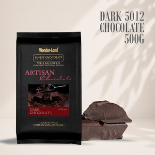 Socola Đen Compound Wonder-Land 5012 Vị Cacao Đậm đà đắng dịu Làm Bánh Phủ Bánh Tạo Hình Chocolate L2