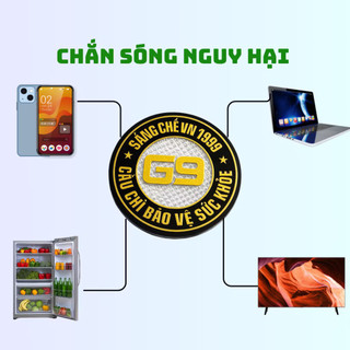 [Mẫu Vip] Miếng Dán G9 Chống Bức Xạ & Chống Cháy Nổ Điện Thoại Khi Sạc Chính Hãng Viện Khoa Học