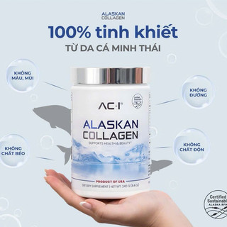 COLLAGEN  ALASKAN NGUYÊN CHẤT USA HŨ 240gr