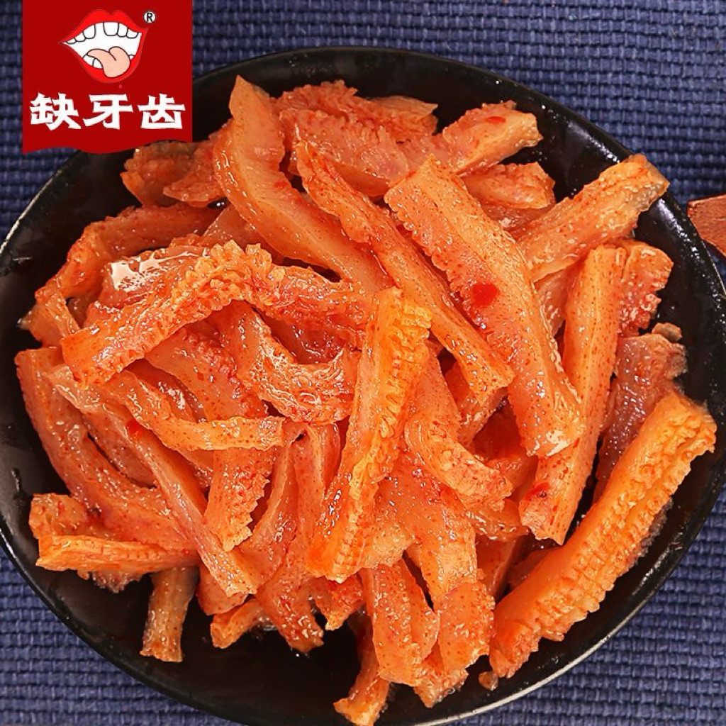 Khuyết Nha Sỉ Tê Cay Hồ Nam – Ăn Vặt Cay Tê Dai Giòn Thơm Ngon Nội Địa Trung