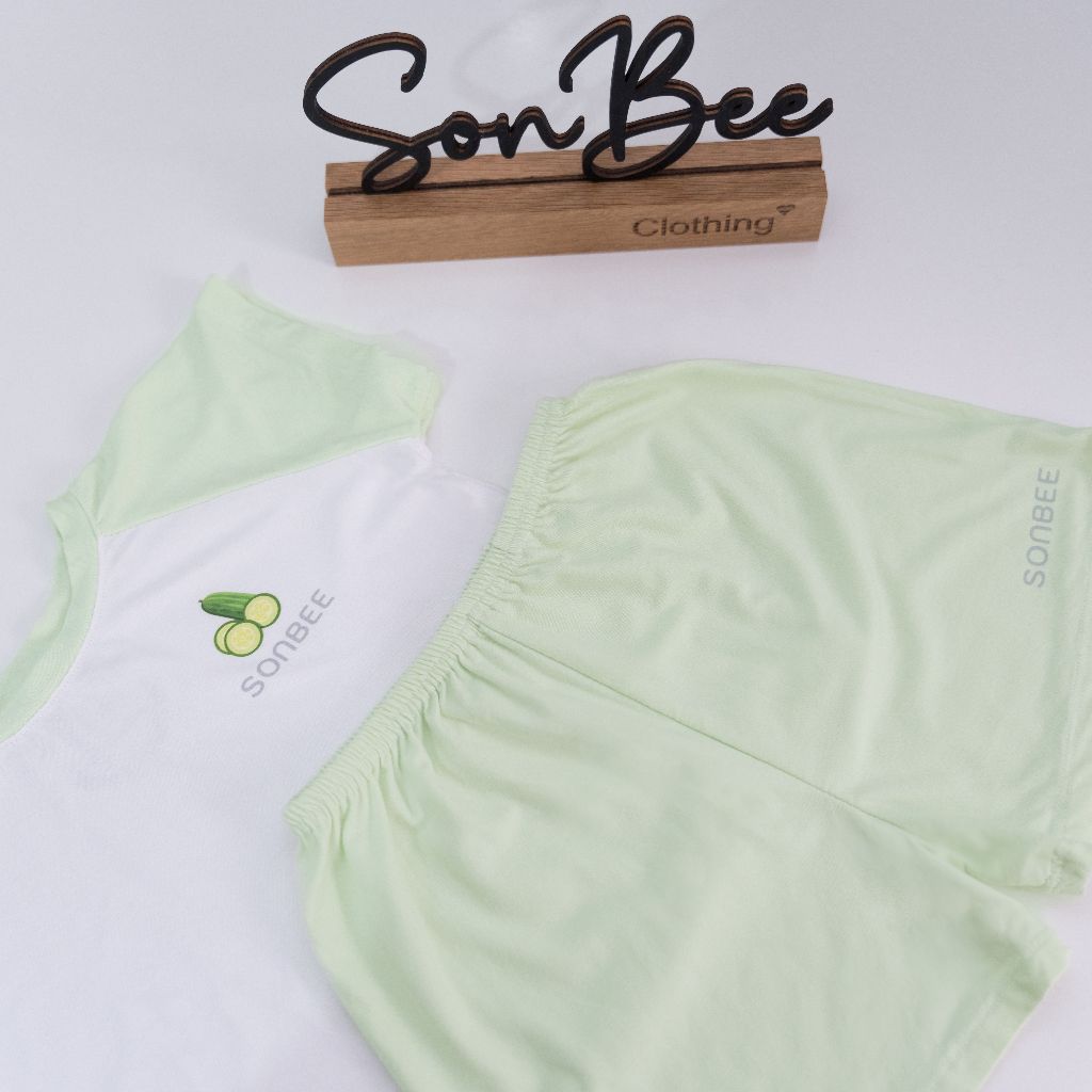 Set 3 Bộ Quần Áo Cho Bé SONBEE Cotton Mềm Mịn, Cho Bé 3-12 Tháng, Thoáng Mát Thấm Hút Tốt