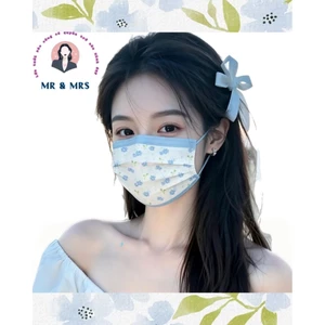 Khẩu Trang Y Tế Họa Tiết Hoa Người Lớn